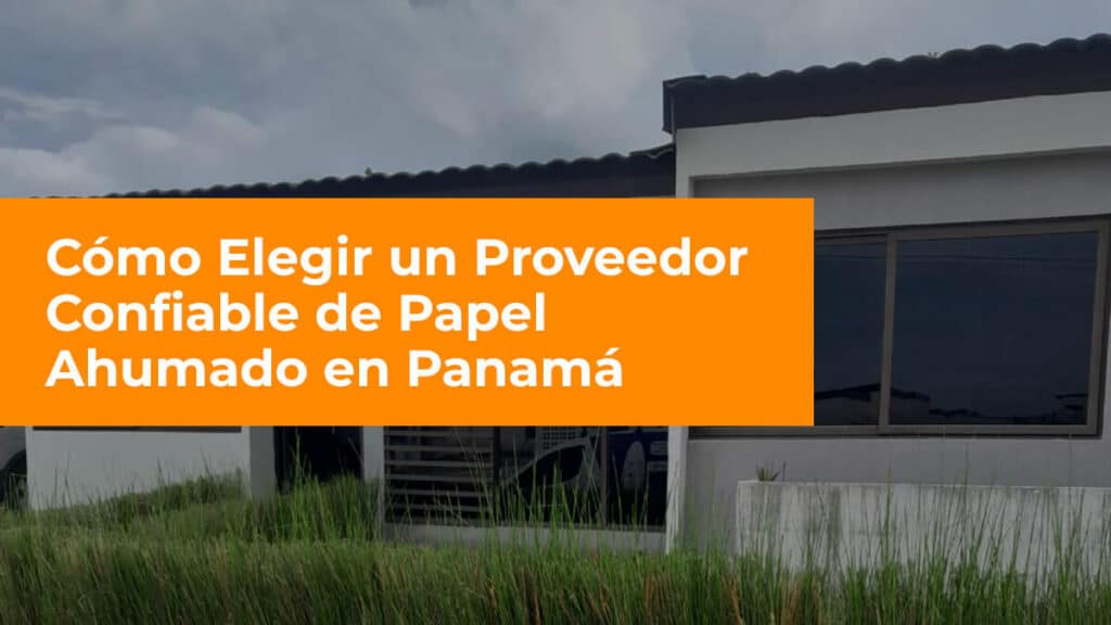 Proveedor de papel ahumado en Panamá